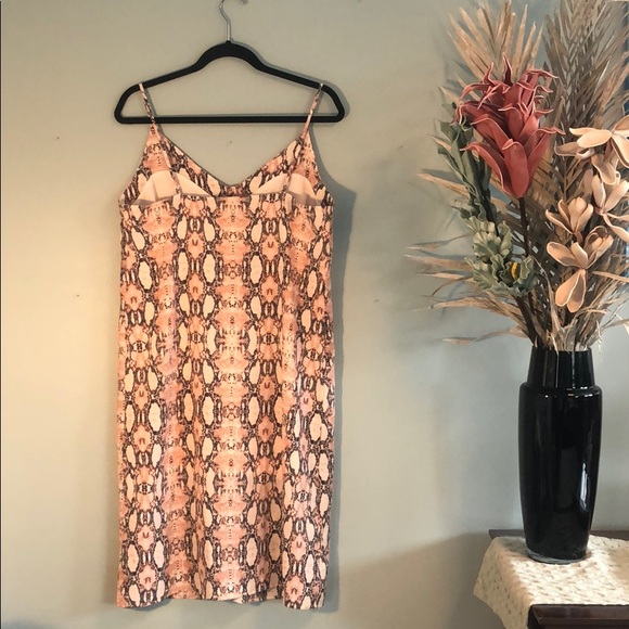 One Clothing Pink & Black Print Dress - Picture 2 of 4